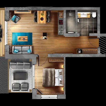 Luxury Murmeltier Mit 4-sterne Hotelanbindung * 오버스타우펜